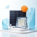 كشاف فلود لايت شمسي 300 وات | Solar Flood Light Wawa 6