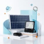 كشاف فلود لايت بالطاقة الشمسية 100 واط | Solar LED Flood Light 100W